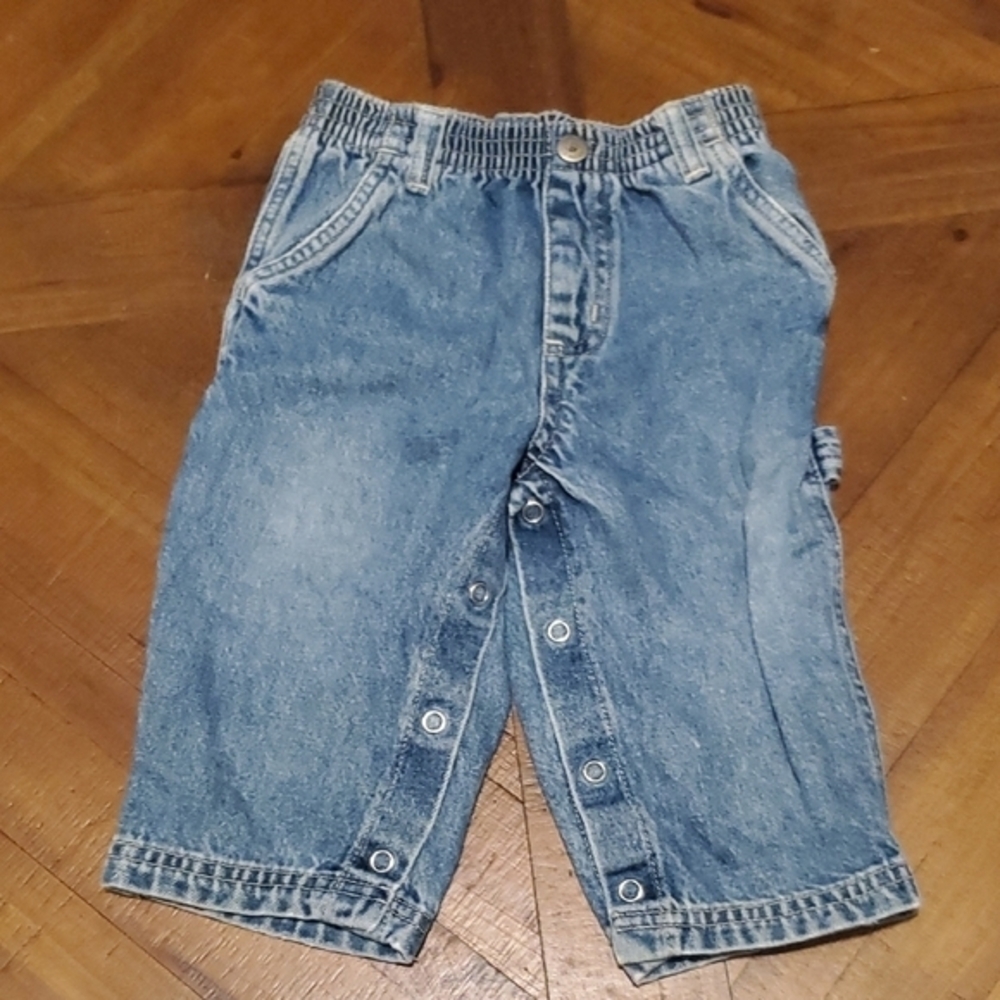 🐻 Carter's Blue Denim Jeans with Elastic Waist